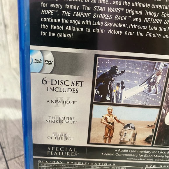 Star Wars Blu Ray disc - Picture 3 of 10
